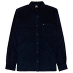 Quiksilver - Smoke Trail Cord - Hemd Gr XXL schwarz/blau