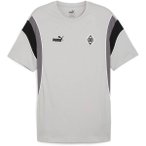PUMA Herren Shirt BMG FtblArchive Tee, Größe S in Silber