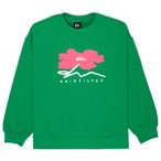Quiksilver - Women's Standard Crew - Pullover Gr L grün