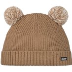 Eisbär Kinder Ponti Pompon Mütze ( Hellbraun 51)
