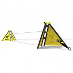 Gibbon Slacklines - Independence Kit Classic - Slackline Gr 15 m gelb/schwarz