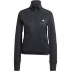 ADIDAS Damen Jacke AEROREADY Game & Go Quarter-Zip, Größe M in Schwarz