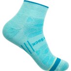 Wrightsock Coolmesh II Quarter Laufsocken Unisex ( Blau 34-37)