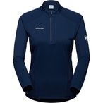 Mammut Aenergy Fl Half Zip  Damen  Longsleeves blau Größe XS Trekking  Elastis