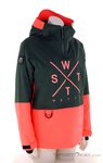 WATTS XMetod G Damen Skijacke-Oliv-Dunkelgrün-S