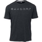 MAUL Herren Shirt Grinberg - 1/2 T-Shirt+Print, Größe 48 in Schwarz