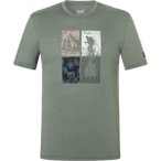 Super.Natural Herren Go Hiking T-Shirt (Größe M, weiss)