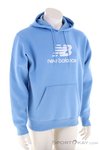 New Balance Sport Essentials Fleece Logo Herren Sweater-Blau-XL