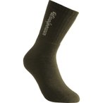 Woolpower Socks 400 Classic Logo - Merino-Socken pine green 40/44