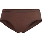 Icebreaker Siren Hipster Damen  Kurze Unterhose braun Größe M   Hautfreundlich