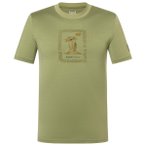 super.natural - Palm Island Bio Jersey Tee - Merinoshirt Gr XXL oliv
