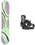 RIDE - All-Mountain Snowboard - Pack Compact 2027 für Damen aus Holz