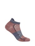 Icebreaker Merino Blend Run+ Ultralight Micro Herren Laufsocken ( Violett L Grö