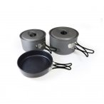Origin Outdoors - Biwak Topfset Family - Topf Gr 4-5 Personen grau/weiß