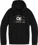 Outdoor Research Advocate Hoodie black/white/XXL