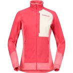 Norrona Lofoten Warm2  Damen  Fleecejacke pink Größe L Trekking  Elastisch