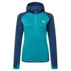 Mountain Equipment Eclipse   Damen  Fleecejacke tuerkis Größe L Trekking  Elas