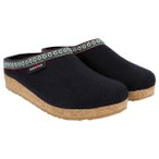 Haflinger - Grizzly Franzl - Hüttenschuhe 38 schwarz