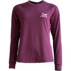 Zimtstern Damen Crewz Longsleeve (Größe XS, rot)