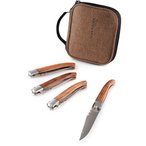 GSI Rakau Steak Messer Set  Campingbesteck braun Größe ONE SIZE Camping