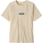 Patagonia Oval Logo Herren T-Shirt ( Beige L)