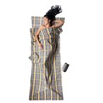 Cocoon TravelSheet Cotton Schlafsack  Hüttenschlafsäcke & Inlets gelb Größe 