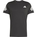 adidas Iconic Running  Herren  Laufshirts schwarz Größe S Laufen | Trailrunnin