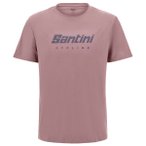 Santini - Coloured Branded T-Shirt - T-Shirt Gr M rosa
