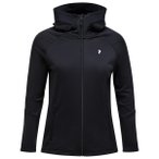 Peak Performance - Women's Rider Essentials Zip Hood - Fleecejacke Gr M schwarz