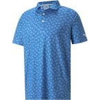 PUMA Herren Polos ku.Arm He/Uni Mattr Beehive Polo, Größe S in Blau
