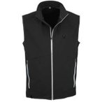 MAUL Herren Weste Hochgall-Softshell Weste, Größe 56 in Schwarz
