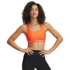 UNDER ARMOUR Damen BH Crossback Mid Bra, Größe XS in Braun