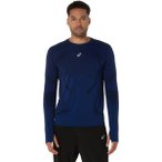 ASICS Herren T-Shirt ROAD SEAMLESS LS TOP, Größe XL in Blau