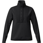 Löffler Half-Snap Fleece  Damen  Pullover schwarz Größe S Skifahren | Skitour