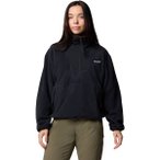 COLUMBIA Rollkragen Sequoia Grove 1/2 Zip Fleece, Größe XL in Schwarz