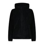 CMP Damen Kapuzensweats lg.Arm Da WOMAN JACKET FIX HOOD, Größe 42 in Schwarz