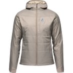 Black Diamond Herren Solution Hoodie Jacke (Größe S, grau)