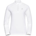 ODLO Damen Pullover Mid layer 1/2 zip RIGI, Größe L in Weiß
