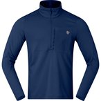 Norrona Femund Warm1 Zip  Herren  Pullover blau Größe S Trekking  Elastisch