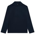 Color Kids - Kid's Fleece Pulli Stretch - Fleecepullover Gr 92 blau