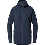 Haglöfs Rosson Mid   Damen  Fleecejacke blau Größe L Camping  Elastisch