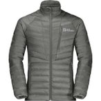 JACK WOLFSKIN Herren Funktionsjacke ROUTEBURN PRO INS JKT M, Größe M in Grau
