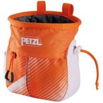 Petzl Sakapoche Chalkbag, orange/white