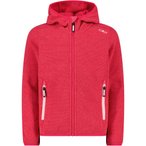 CMP Strick Fleece  Kinder  Fleecejacke rot Größe 116 Trekking  Atmungsaktiv