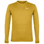 Salewa - Puez Melange Dry L/S Tee - Funktionsshirt Gr S gelb