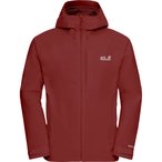 Jack Wolfskin Tempest 2l  Herren  Regenjacke rot Größe S Trekking  Wasserdicht