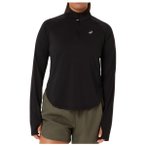 Asics - Women's Nagino Run 1/4 Zip L/S Top - Laufshirt Gr XS schwarz