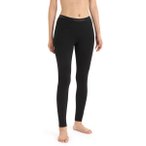 ICEBREAKER Damen Base Layer "200 Oasis Leggings", Größe S in Schwarz