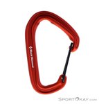 Black Diamond HotWire Schnappkarabiner-Orange-One Size