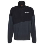 adidas Terrex - MT CW Fleece Anorak - Fleecepullover Gr S schwarz/blau